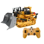 2.4G Remote Control Nine-Channel Crawler Heavy Bulldozer Children Remote Control Toy Alloy Excavator