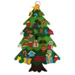 Handmade Felt Christmas Tree Decoration Children DIY Christmas Decorations, Style: