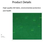 Handmade Felt Christmas Tree Decoration Children DIY Christmas Decorations, Style: - Image 2