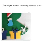 Handmade Felt Christmas Tree Decoration Children DIY Christmas Decorations, Style: - Image 3