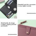 Women Short Type Wallet Thin Cute Simple Student Coin Purse - Image 5