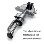Aluminum Alloy Dual-Purpose Table Pliers 360-Degree Rotating Bench Vise Flat-Nose Universal Pliers - Image 5
