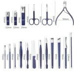 Stainless Steel Nail Clipper Set Nail Art Set Manicure Tools - Image 3