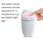 BD-MD1 Car Home USB Plug-In Air Purifier Colorful Lighting Humidifier - Image 5