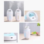 BD-MD1 Car Home USB Plug-In Air Purifier Colorful Lighting Humidifier - Image 6