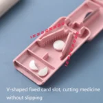 10 PCS JS010 Wheat Plastic Medicine Cutter Pill Divider - Image 6
