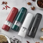 BY800 Electric Black Pepper Grinder Charge-Type Pepper Sea Salt Seasoning Grinder - Image 3