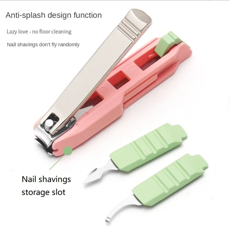 TBD0595721801_B3.webp Anti-splash Nail Clippers Multifunctional Mobile Phone Holder Nail Clippers,Style: - Image 4