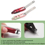 Anti-splash Nail Clippers Multifunctional Mobile Phone Holder Nail Clippers,Style: - Image 5