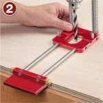 Accurate Positioning Belt Drilling Wood Drill Woodworking Locator Accessories Tool,Style: - Image 5