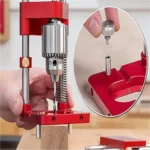 Accurate Positioning Belt Drilling Wood Drill Woodworking Locator Accessories Tool,Style: - Image 7