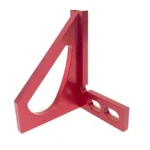 Woodworking Tools Aluminum Alloy 90 Degree Square Multi-Function Scribing Ruler Triangle Ruler - Image 2