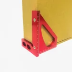 Woodworking Tools Aluminum Alloy 90 Degree Square Multi-Function Scribing Ruler Triangle Ruler - Image 5