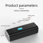 H68 Handheld Mini Wireless Smart Car Inflator Pump Portable Multifunctional Tire Air Pump - Image 4