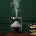 HX-930 Home Bedroom Round Mirror Essential Oil Aromatherapy Machine Ultrasonic Atomization Hydrating Spray Humidifier - Image 7