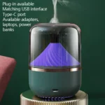 HX-930 Home Bedroom Round Mirror Essential Oil Aromatherapy Machine Ultrasonic Atomization Hydrating Spray Humidifier - Image 5