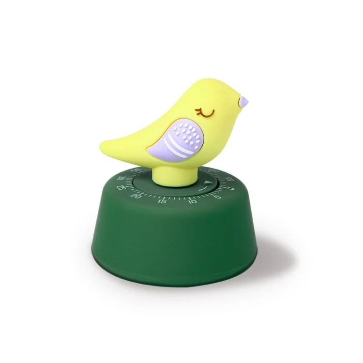 Tweet Bird Countdown Timer Student Learning Time Manager Kitchen Timer Mechanical Reminder