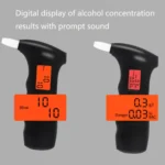 AT-65S Portable Blowing Alcohol Tester Fixed Drunk Digital Fine Tester - Image 6
