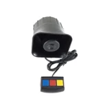 Three Voice Square Alarm Speaker 12V 30W Car Motorcycle Speaker - Image 2