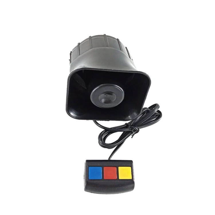TBD05957348_1.webp Three Voice Square Alarm Speaker 12V 30W Car Motorcycle Speaker - Image 2
