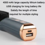 2 In 1 Curling And Straightening Dual-Use Mini Multi-Function Hair Straightener, Colour : - Image 4