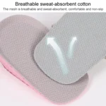 Self-Adhesive Inner Heightening Half Pad Sweat-Absorbent Breathable Shock-Absorbing Heel Casual Sports Insole - Image 5