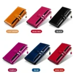 Leather Lady Wallet Multi-Card Slot Retro Oil Wax Leather Wallet Long Type RFID Anti-Theft Brush Clutch - Image 2