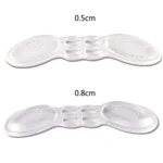 5 Pairs Soft And Abrasion-Resistant GEL Heel Stickers High-Heeled Laces Sticky Invisible Transparent Anti-Drop Heel Stickers - Image 2