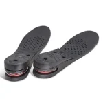 032 Adjust Inner Height Insole Free Size Cutable Insole, Colour: Black 2 Layers (about 4cm) - Image 2