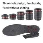 032 Adjust Inner Height Insole Free Size Cutable Insole, Colour: Black 2 Layers (about 4cm) - Image 7
