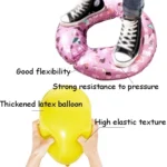 5 PCS Cartoon Mermaid Tail Aluminum Film Balloon Aquarium Decoration Balloon Mall Dress Up Balloon - Image 3