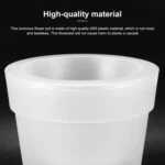 LED Solar Flower Pot Light Garden Light Luminous Flower Pot Light Lawn Light Christmas Decoration Light - Image 4