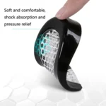 Honeycomb Heel Pad Plantar Fascia Pad Soft Sports Shock Absorption Insole - Image 4