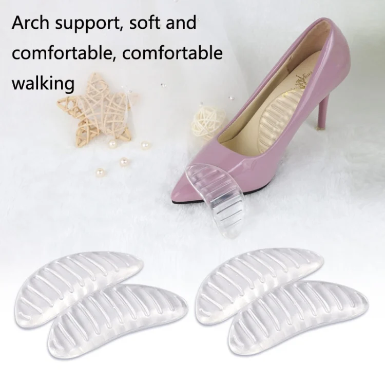TBD0595937201_B6.webp 5 Pairs Striped Arch Support Pads Flat Feet Non-Slip Insoles Massage Foot Pads - Image 7