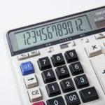 Deli 2135 Computer Keyboard Calculator Big Button Bank Office Finance Accounting Solar Calculator - Image 3