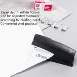 Deli 12 0354 Stapler Set Office Standard Medium-Sized Stapler Staple Remover + Staples - Image 7