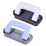 Deli 0101 Office Supplies Punch Two-Hole Puncher, Color Random Delivery - Image 2