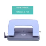 Deli 0101 Office Supplies Punch Two-Hole Puncher, Color Random Delivery - Image 4