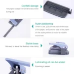 Deli 0101 Office Supplies Punch Two-Hole Puncher, Color Random Delivery - Image 5