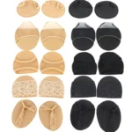 5 Pairs Invisible And Comfortable Sponge Thickened Half Pad Sweat-Absorbent And Breathable Forefoot Pad - Image 2