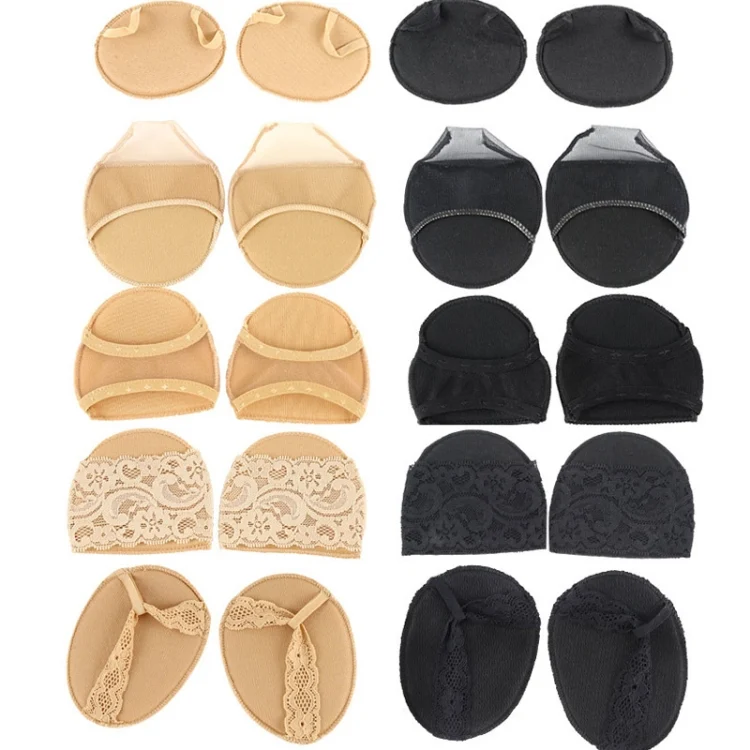TBD0596205301_B1.webp 5 Pairs Invisible And Comfortable Sponge Thickened Half Pad Sweat-Absorbent And Breathable Forefoot Pad - Image 2