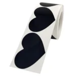 PVC Erasable Stickers Kitchen Food Marking Love Blackboard Stickers