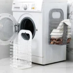 Household Bathroom Wall-Mounted Perforation-Free Folding Dirty Clothes Basket Toy Storage Basket - Image 6