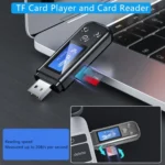 K15Pro With LCD Screen Bluetooth Adapter Audio Receiver Transmitter 3.5mm AUX Car Hands-Free - Image 5