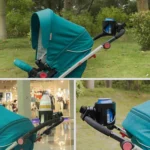 J4035 Stroller Cup Rapid Fixed Stroller Bottle Frame ABS Stroller Water Cup Rack - Image 6