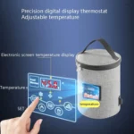 Car Outdoor Bottle Wipes Food Heating Warm Bag Temperature Adjustable Bottle Warmer - Image 3