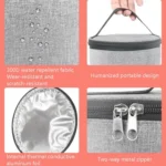 Car Outdoor Bottle Wipes Food Heating Warm Bag Temperature Adjustable Bottle Warmer - Image 6