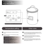Car Outdoor Bottle Wipes Food Heating Warm Bag Temperature Adjustable Bottle Warmer - Image 7