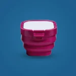 Folding Bucket Paint Box Multi-Function Palette Watercolor Humidor Portable Painting Tool