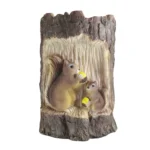 Solar Squirrel Tree Stump Christmas Decoration Light Garden Holiday Atmosphere Outdoor Landscape Light - Image 2